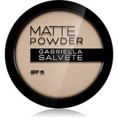 Pudry do twarzy - Gabriella Salvete Matte Powder SPF15 8g W Puder odcień 2 74785 - miniaturka - grafika 1