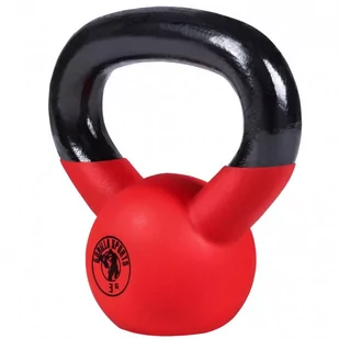 Gorilla Sports Kettlebell z gumową powłoką 3kg (100491-00008-0008) - Kettlebell - miniaturka - grafika 1