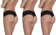 Majtki damskie - Majtki stringi Gatta Sisi czarne XL - 3 pak - miniaturka - grafika 1