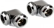 Chłodzenie wodne - Corsair Złączka Hydro X Series XF Hardline 90° 12mm G1/4 Chromowane, 2 sztuki CX-9052021-WW WAAD-555 - miniaturka - grafika 1