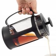 Zaparzacze i kawiarki - Nowoczesny szklany zaparzacz do herbaty, ziół, kawy 600ml - miniaturka - grafika 1