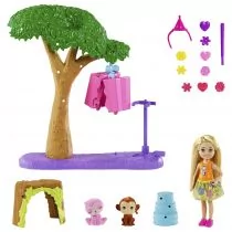 Mattel Chelsea Urodziny z niespodzianką Zestaw do zabawy GTM84 GTM84 - Lalki dla dziewczynek - miniaturka - grafika 1