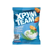 Chipsy - Sucharki o smaku śmietanowo ziołowym "Hrumteam" 60g - miniaturka - grafika 1