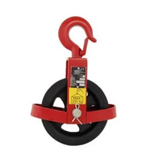 BLOCZEK BUDOWLANY  125mm 500kg - Wciągarki - miniaturka - grafika 1