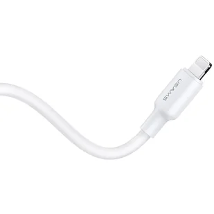 USAMS Ład. siec. 1xUSB-C PD30W PD3.0 Fast Charging US-CC186 + kabel USB-C/Lightning US-SJ610 biały/white YX Series YXXLOGTC04 - Ładowarki do telefonów - miniaturka - grafika 16