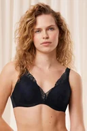 Biustonosze - Biustonosz usztywniany Triumph 10219710 Body Make-Up Illusion Lace WP 0004-black - miniaturka - grafika 1