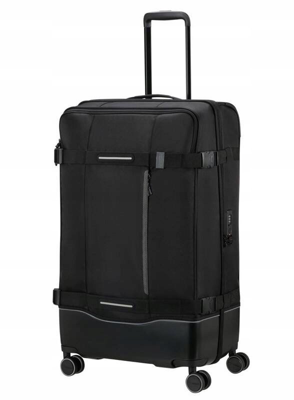 Walizka podróżna American Tourister Urban Truck Cabin Spinner L 106 l asphalt black WYSYŁKA W 24H 30 DNI NA ZWROT