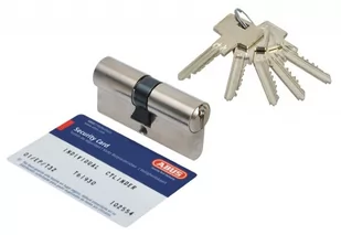 Wkładka bębenkowa Abus Pfaffenhain Standard 40/50 nikiel perłowy(5 kluczy nacinanych), klasa 6.2 C - Zamki i wkładki - miniaturka - grafika 1