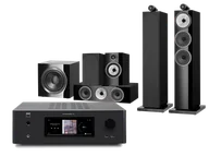Kino domowe - NAD T778 (czarny) + 703 S3 + 706 S3 + HTM71 S3 + DB4S (czarny) - miniaturka - grafika 1