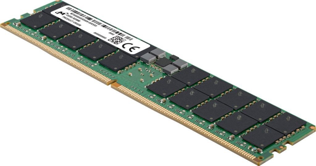 Micron - DDR5 - Modul - 16 GB - DIMM 288-PIN - 5600 MHz / PC5-44800 - CL46 - ungepuffert - ECC MTC10C1084S1EC56BD1R