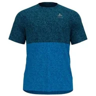 Pozostała odzież narciarska - Koszulka tech. męska Odlo T-shirt s/s crew neck RIDE EASY ODLO S - miniaturka - grafika 1