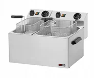 Frytownice gastronomiczne - Frytownica 5+8L gastronomiczna wyd. 12 kg/h Redfox FE - 74 - miniaturka - grafika 1