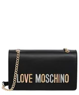 Torebki damskie - Love Moschino JC4302PP0IKN0000, Torba Na Ramię Kobieta, Czarny, Czarny - miniaturka - grafika 1