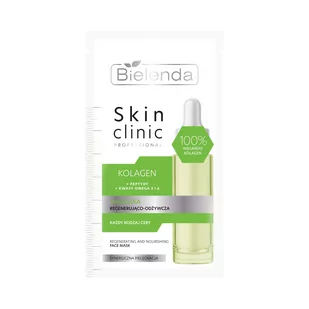 Bielenda Skin Clinic Professional Kolagen maseczka regenerująco-odżywcza 8g - Maseczki do twarzy - miniaturka - grafika 1