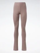 Legginsy - REEBOK - DAMSKIE LEGGINSY - CL WDE TREND HR LEGGING HS0382 brązowe - Reebok - miniaturka - grafika 1