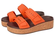 Koszulki i topy damskie - Crocs Damskie sandały Brooklyn Cork Buckle, Topaz, 34/35 EU - miniaturka - grafika 1