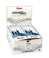 Długopisy - Pentel LR7-3C wkład do pióra EnerGel 0,7 kulka = 0,35 mm grubość kreski, jednostka opakowania = 12 x 3 sztuki, niebieski - miniaturka - grafika 1
