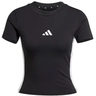Koszulki i topy damskie - Koszulka adidas Essentials 3-Stripes Slim Baby W JC8325 - miniaturka - grafika 1