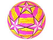 Piłki dla dzieci - Piłka Gumowa 22 cm Różowa - miniaturka - grafika 1
