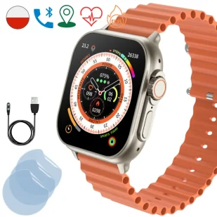 Rubicon Alex Pomarańczowy - Smartwatch - miniaturka - grafika 1