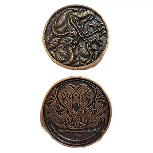 Wężouści Miedziana Moneta 1 szt - Gry planszowe - miniaturka - grafika 1