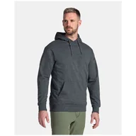 Bluzy sportowe męskie - Męska bluza Kilpi Lagoa-M Rozmiar: L / Kolor: szary - miniaturka - grafika 1