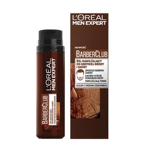 L'Oreal Paris L'Oreal Paris Men Expert Barber Club żel nawilżający do krótkiej brody i skóry 50ml - Kosmetyki do pielęgnacji twarzy męskie - miniaturka - grafika 2