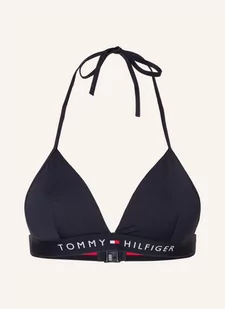Tommy Hilfiger Góra Od Bikini Trójkątnego blau - Stroje kąpielowe - miniaturka - grafika 1