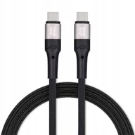Kable USB - KABEL USB DO TELEFONU SZYBKI Przewód OPLOT PD USB TYP C - TYP C 60W 2m QC - miniaturka - grafika 1
