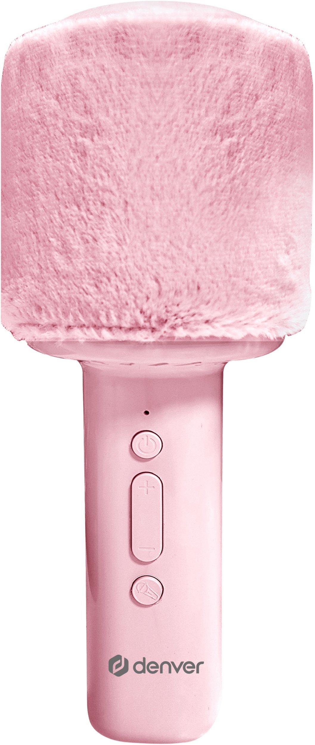 Głośnik Denver Mikrofon z głośnikiem BT do karaoke KMS-30 różowy