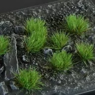 Akcesoria do gier planszowych - Gamers Grass Grass tufts - Strong Green (Small) 6 mm - miniaturka - grafika 1