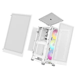 Obudowa Corsair iCUE 2000D RGB AIRFLOW White - Obudowy komputerowe - miniaturka - grafika 7