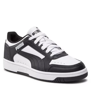 Półbuty męskie - Sneakersy Puma Rebound Joy Low 380747-33 Puma White/Puma Black - grafika 1