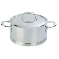 Garnki - Demeyere Demeyere Atlantis 5,2 L Garnek Ze Stali Nierdzewnej Z Pokrywką - miniaturka - grafika 1