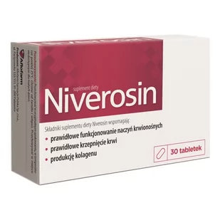 Niverosin x30 tabletek - Serce i układ krążenia - miniaturka - grafika 1