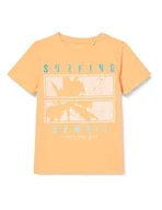 Koszulki i topy damskie - NKMVUX SS TOP J1, Mock Orange, 140 - miniaturka - grafika 1