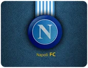 Podkładki pod mysz - PODKŁADKA POD MYSZKĘ SSC NAPOLI Z IMIENIEM 23x19CM DO LAPTOPA - miniaturka - grafika 1