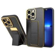 Etui i futerały do telefonów - New Kickstand Case etui do iPhone 13 z podstawką czarny - miniaturka - grafika 1