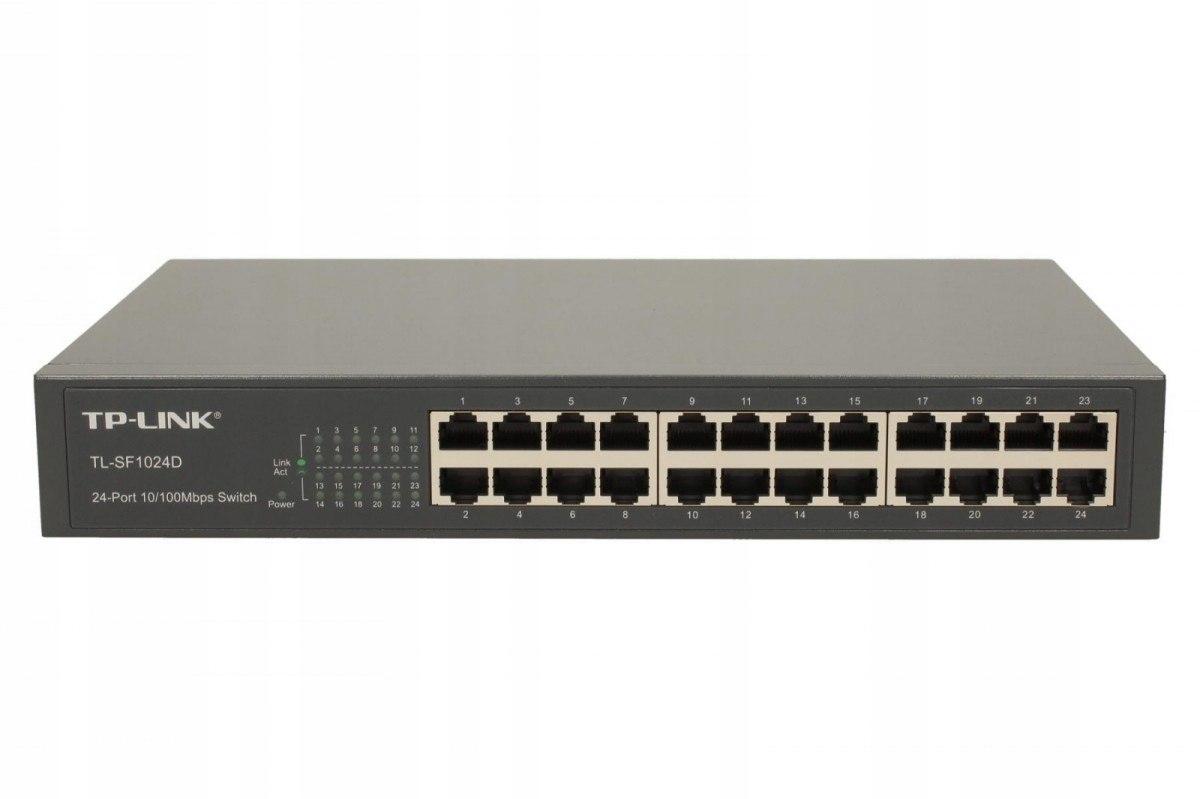 TP-Link SF1024D switch L2 24x10/100 Desktop