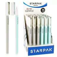 Długopisy - Długopis żelowy Gentle p36 STARPAK mix cena za 1 sztukę - miniaturka - grafika 1