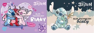 Blok techniczny biały A410k Stitch mix - Bidony dla dzieci - miniaturka - grafika 1