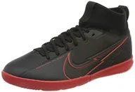 Piłka nożna - Nike Unisex Superfly 7 Academy Ic buty piłkarskie, wielokolorowa - Black Black Dk Smoke Grey - 44 EU - miniaturka - grafika 1