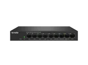 Routery - Tenda G0-8G-PoE ruter Gigabit Ethernet Czarny G0-8G-POE - miniaturka - grafika 1