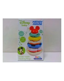 Clementoni Clementoni Kolorowa wieża Disney p6 17284 - Akcesoria do wózków - miniaturka - grafika 1