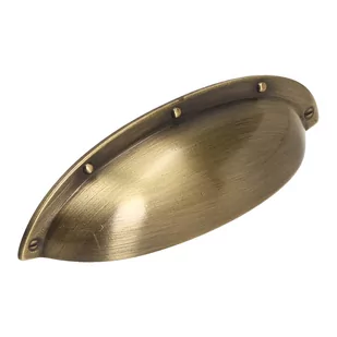 Uchwyt meblowy muszelka GAMET UP01 antyczny 64mm - Meble modułowe i akcesoria - miniaturka - grafika 1