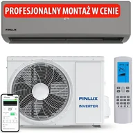 Klimatyzatory - Klimatyzator Split, Pompa ciepła powietrze - powietrze FINLUX FN-AC1S12GR z usługą montażu - miniaturka - grafika 1