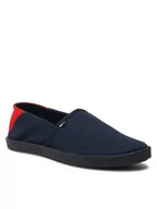 Espadryle męskie - Tommy Jeans Espadryle Tommy Jeans Espadrille EM0EM01150 Granatowy - miniaturka - grafika 1