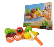 Zabawy w naśladowanie dorosłych - Mini Matters Drewniane Artykuły Spożywcze - Owoce - miniaturka - grafika 1