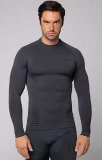 Koszulki sportowe męskie - SPAIO D/R PLAY bluzka termoaktywna, Kolor czarno-szary, Rozmiar 2XL, Spaio - grafika 1