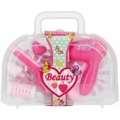Zabawy w naśladowanie dorosłych - Zestaw piękności Fryzjer w walizce MEGA CREATIVE 483192 - miniaturka - grafika 1